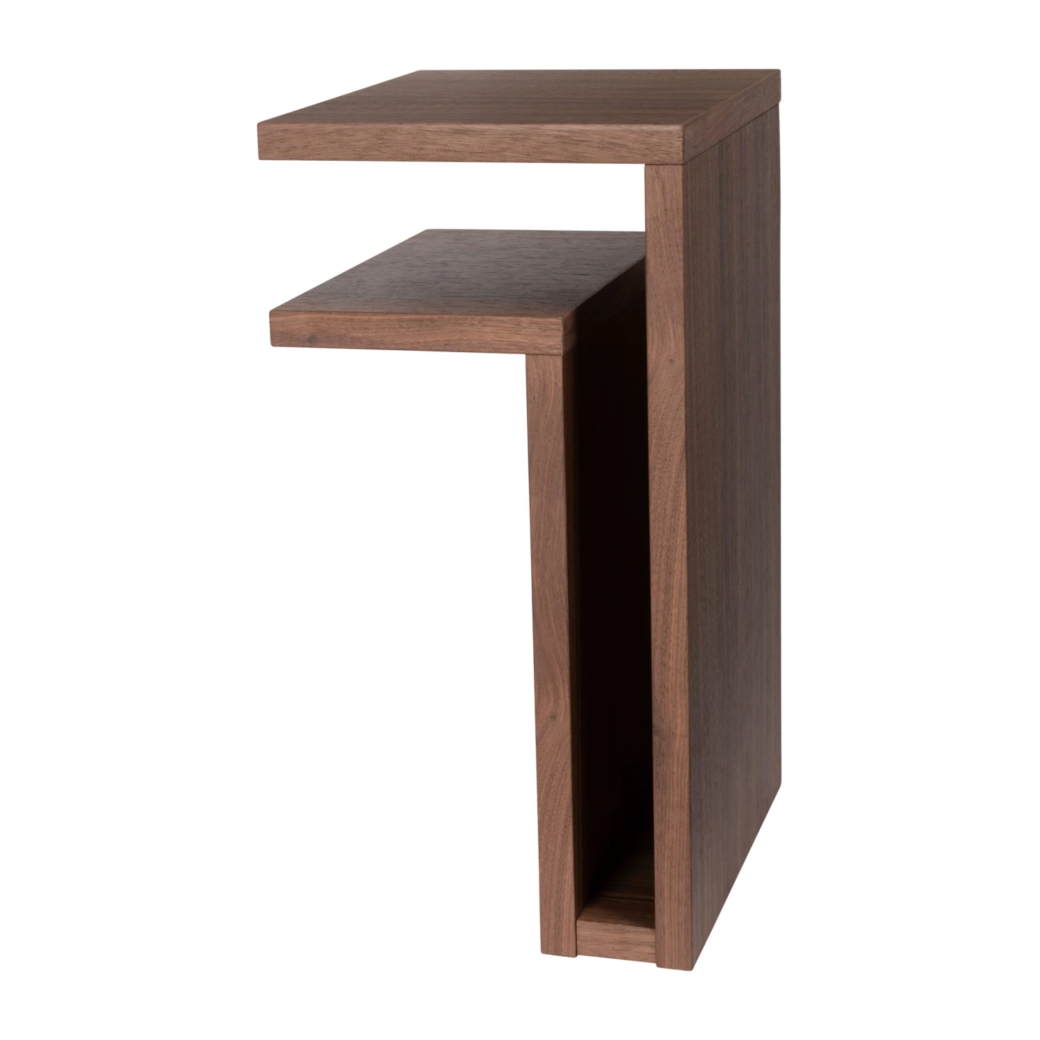 Maze F-shelf Wall Shelf Walnut 3 Maze F-shelf Wall Shelf Walnut