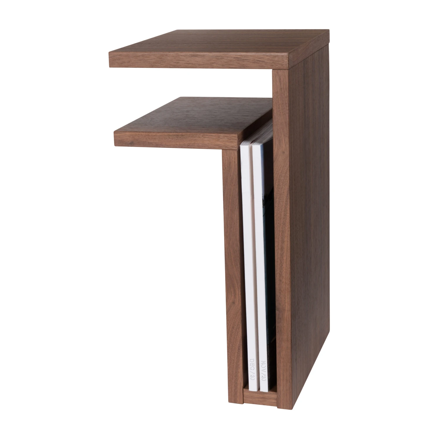 Maze F-shelf Wall Shelf Walnut 4 Maze F-shelf Wall Shelf Walnut - Image 2