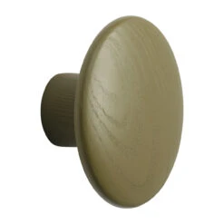 Muuto The Dots Clothes Hook Brown Green