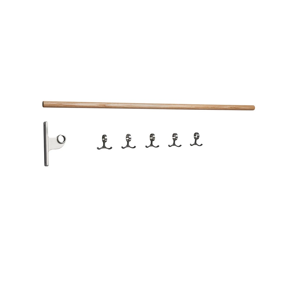 Nostalgi Add-on Hook Rack 3 Nostalgi Add-on Hook Rack