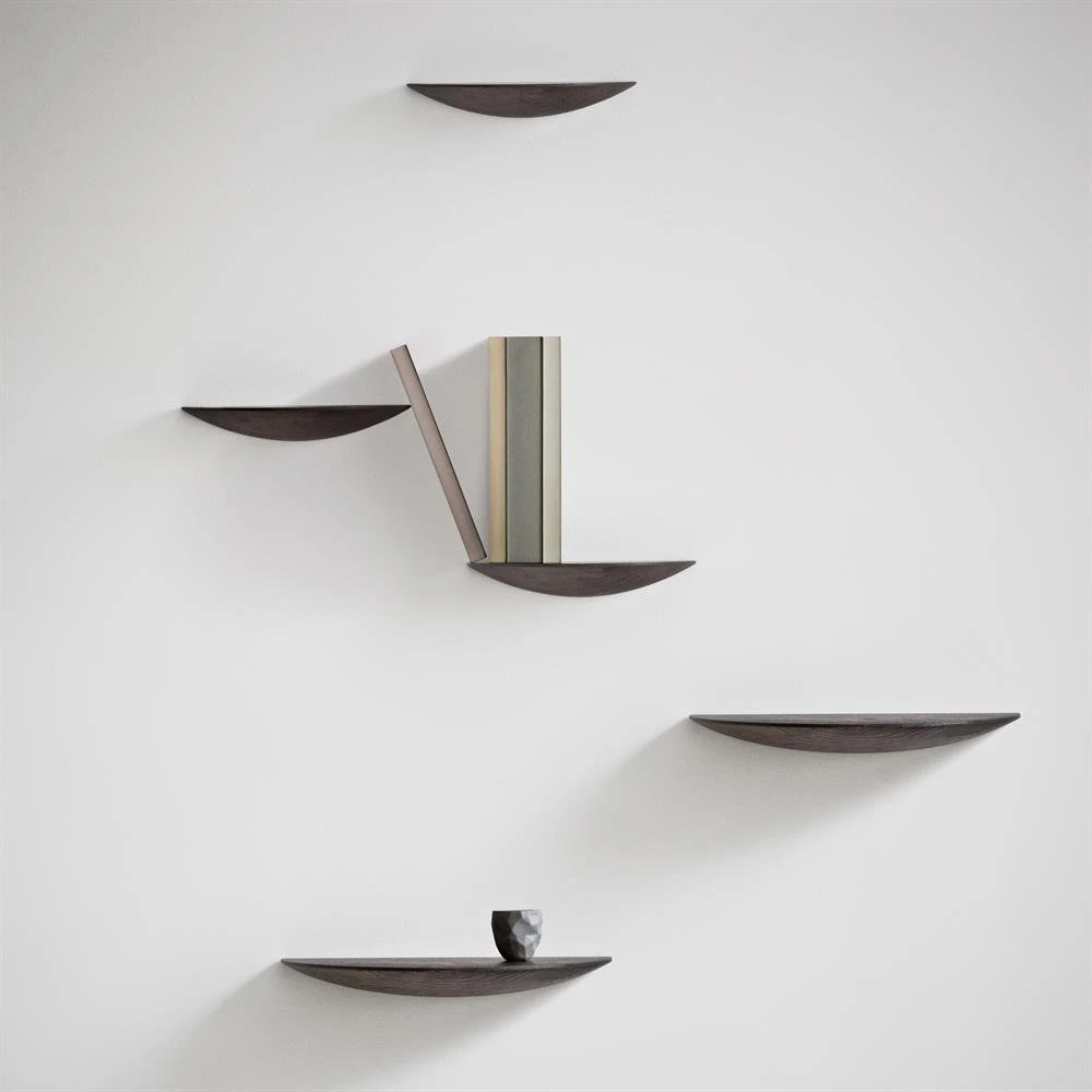 Menu Gridy Fungi Shelf Dark Oak 4 Menu Gridy Fungi Shelf Dark Oak - Image 2